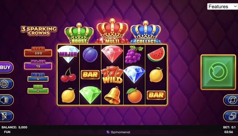 3 Sparking Crowns ekran za igru